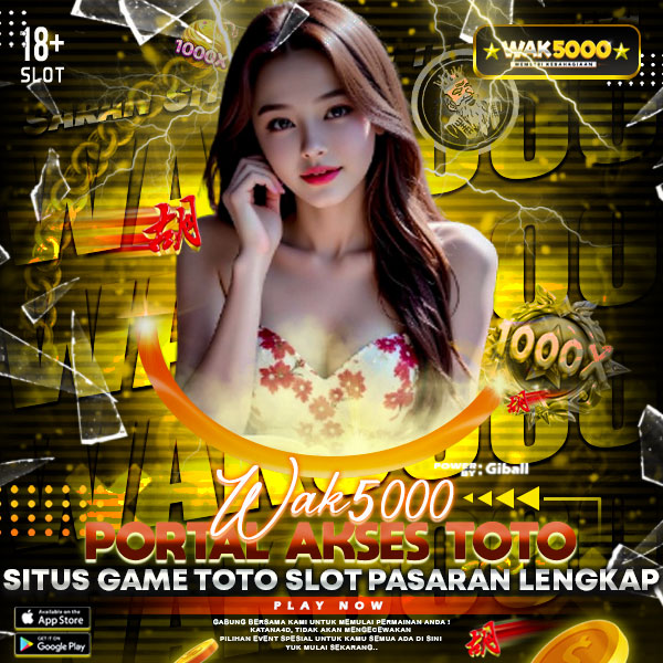 WAK5000 # Produk Digital Hiburan Mini Game Slot Bonanza Terlaris Akhir Tahun Ini